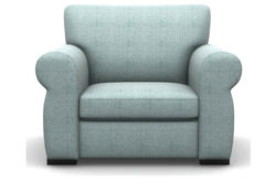 Heart of House Chloe Fabric Chair - Blue